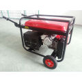 Motor de gasolina 15 HP 6.5kV Generador de gasolina 6.5kW con rueda clave de mango de arranque